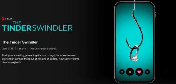 Nonton The Tinder Swindler (2022) Sub Indo