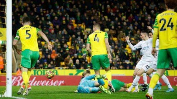 Hasil Liga Inggris Norwich vs Manchester City: Sterling Hattrick, The Cityzens Gilas Tuan Rumah
