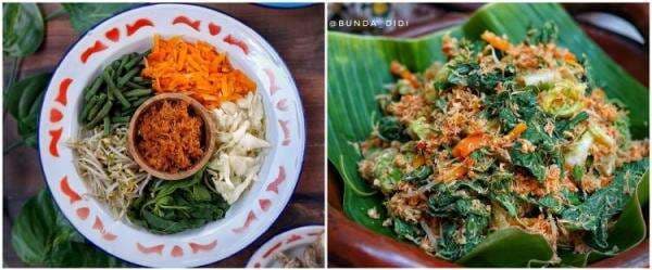 11 Resep bumbu urap sayur, enak dan tahan lama