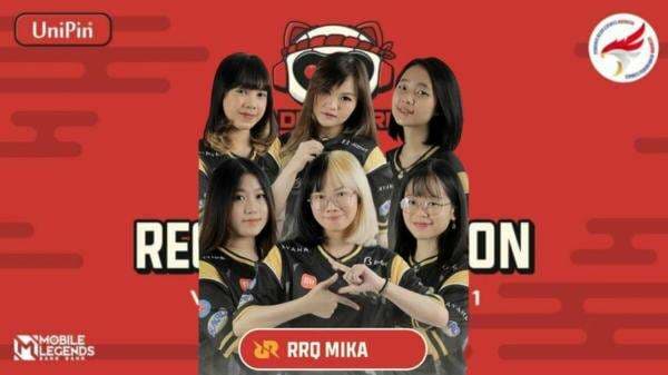Fakta Menarik RRQ Mika, The Underdog di Scene MLBB Ladies Indonesia