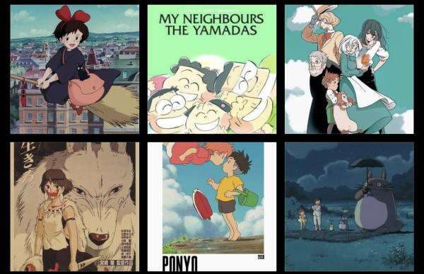 10 Film Animasi Studio Ghibli Terbaik