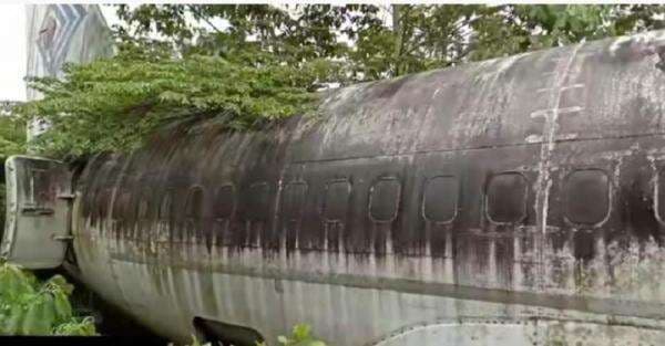 Misteri Bangkai Pesawat Boeing Terparkir di Tengah Hutan, Sempat Jadi Tempat Wisata
