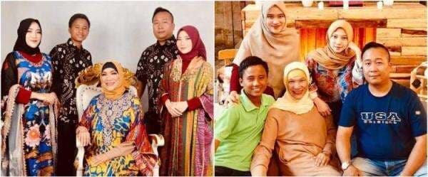 9 Potret kenangan Dorce Gamalama bareng anak angkatnya