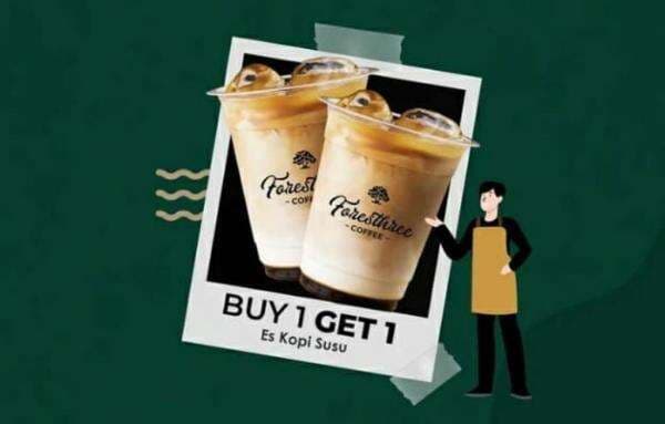 Beli 1 Gratis 1 di Foresthree Coffee Batam, Buruan Serbu! Beli 1 Gratis 1 di Foresthree Coffee Batam, Buruan Serbu!
