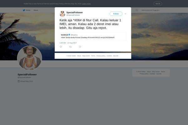 Viral Polisi Bisa Sadap Nomor IMEI HP, Oalah Ternyata