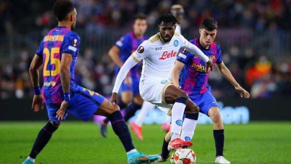 Hasil Liga Europa: Nyaris Kalah, Barcelona Ditahan Imbang Napoli 1-1