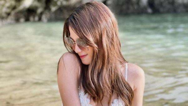 Seksinya Mirriam Eka Pakai Tanktop Putih Menerawang, Netizen: Imut-Imut Gemesin!