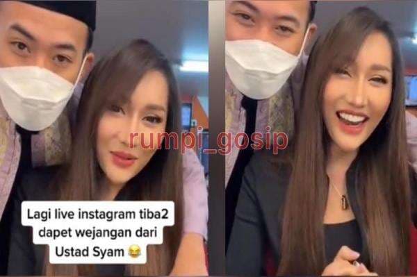 Lucinta Luna Minta Diajari Ngaji, Ustadz Syam Suruh Pakai Peci: Kok Pakai Peci Sih, Mukena Lah