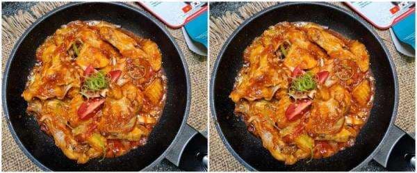 Resep ayam masak tomat, cocok jadi lauk nasi putih hangat