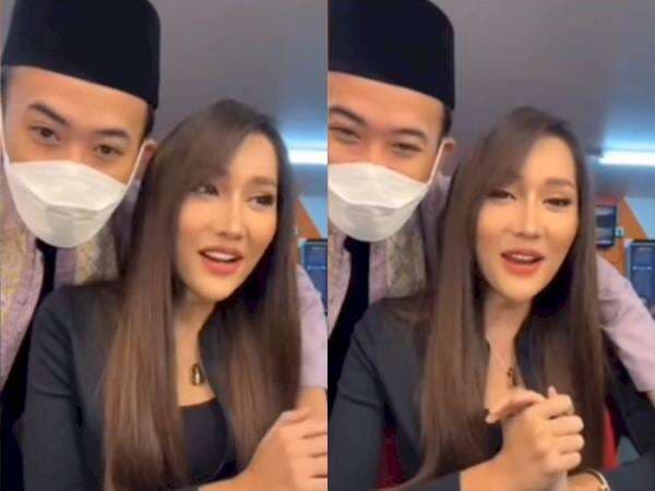 Lucinta Luna Salah Tingkah Tiba-tiba Dipeluk Ustaz Syam, Minta Diajari Mengaji