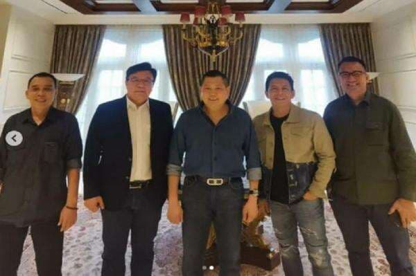 Hary Tanoesoedibjo Unggah Foto Pertemuan dengan Ariel NOAH, Siap Kolaborasi Musik dan Esports
