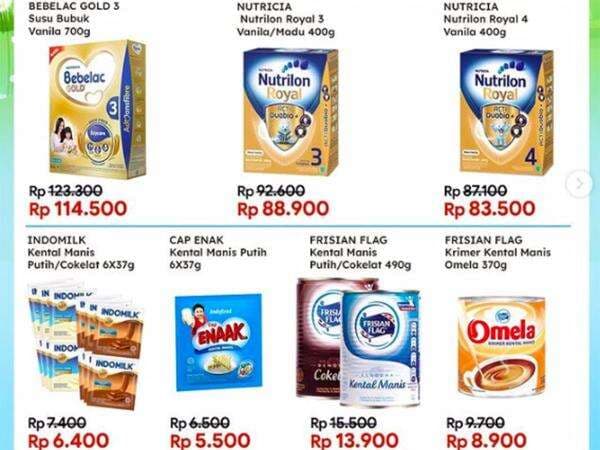 Buruan Serbu Promo Indomaret Hari Ini, Susu Anak Murah Banget!