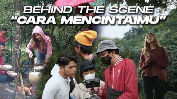 Momen Seru Anggi Marito & Mark Natama di Balik MV Cara Mencintaimu