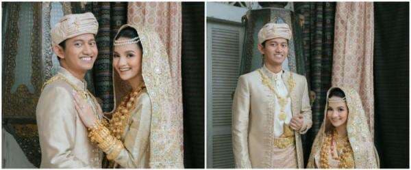 9 Gaya prewedding terbaru Belva Devara dan Sabrina, usung adat Minang