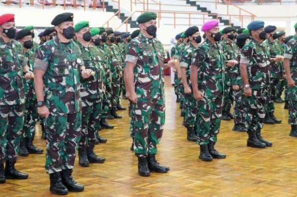 54 Pati TNI AD Naik Pangkat, 4 Jenderal Resmi Bintang 3