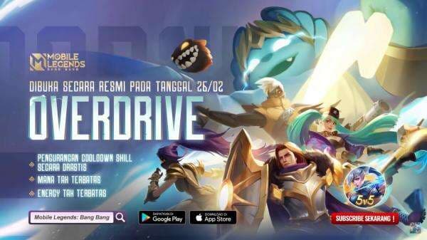 Penjelasan Mode Baru Overdrive Mobile Legends, Cheat Legal dari Moonton!