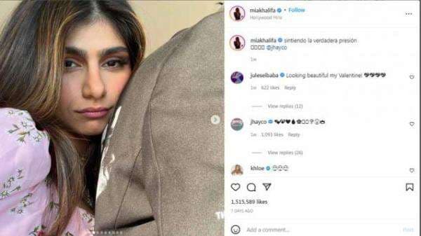 Seksi saat Berenang, Bintang Porno `Tobat` Mia Khalifa Pamer Body Goals dan Bokong Kencang