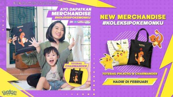 Merchandise Resmi Pokémon Batch ke-2 Meluncur di Indomaret Hari Ini! Belanja di Gerai atau Klikindomaret.com