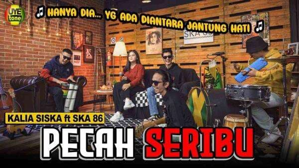 Download Lagu MP3 KALIA SISKA ft SKA 86 - PECAH SERIBU, Lengkap Lirik Video Klip