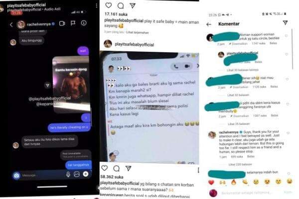 Video Syur Salim Nauderer Terbukti Asli, Rachel Vennya Akui Sudah Putus Usai Diselingkuhi