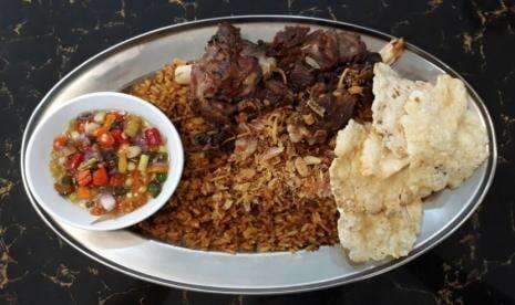 Daging Kambing Nasi Kebuli Hidangan Spesial di Maulid Nabi