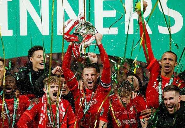 Hasil Lengkap Pertandingan Sepak Bola, Senin (28/2/2022) Liverpool Juara Piala Liga Inggris