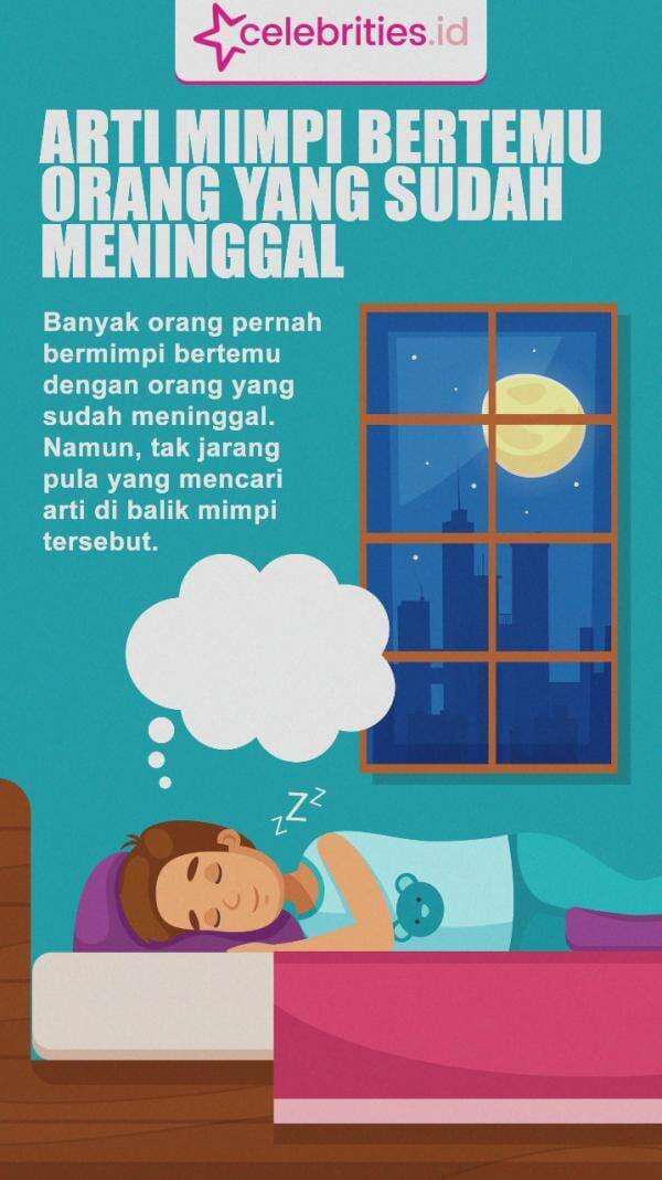 Infografis Arti Mimpi Bertemu Orang yang Sudah Meninggal Menurut Islam, Ini Penjelasan Ustadz Fikri AZ