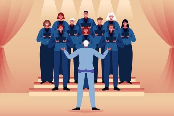 Bernyanyi Unisono: Pengertian, Ciri-ciri, Contoh dan Jumlah Penyanyinya