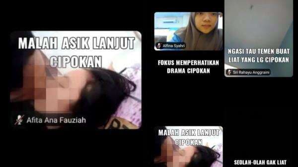 Fakta-fakta Viral Mahasiswa Tarbiyah UIN Suska Riau Ciuman dengan Pacar Saat Kuliah Umum Via Zoom