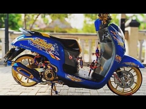 Uniknya Gaya Modifikasi Scoopy Babylook, Punya Kaki-Kaki Lebih Gambot Uniknya Gaya Modifikasi Scoopy Babylook, Punya Kaki-Kaki Lebih Gambot