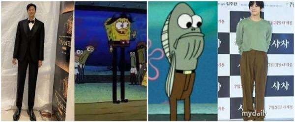 10 Momen absurd ini mirip tokoh kartun SpongeBob, kocak abis