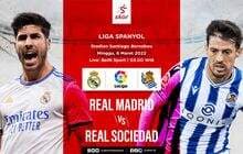 Prediksi Real Madrid vs Real Sociedad: Los Blancos Pede di Bernabeu