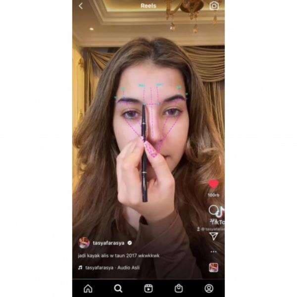 Cara Buat Alis Ala Tasya Farasya, Sesuai Bentuk Wajah dan Anti Gagal