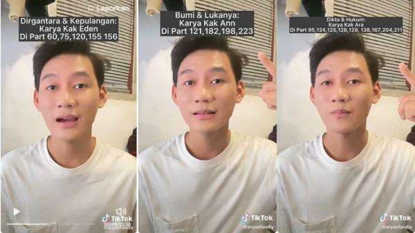 TikToker Arya Afandiy Diduga Plagiat AU, Ini Klarifikasi yang Viral di Twitter