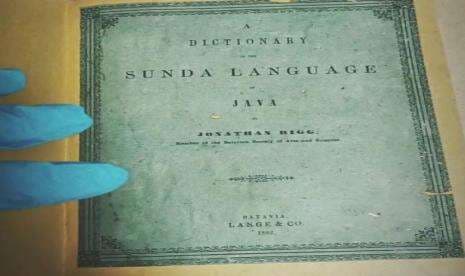 Lebih dari 100 tahun, Usia Kamus Sunda-Inggris Pertama Lebih dari 100 tahun, Usia Kamus Sunda-Inggris Pertama