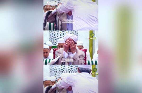 Viral di TikTok, Abah Guru Sekumpul ‘Hadir’ di Peringatan Haul yang Dipimpin Guru Muadz