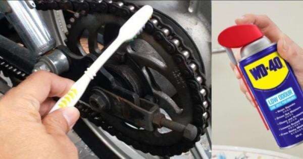 Rantai Motor Kotor Hindari Bersihkan Pakai Bensin atau Sabun, Begini Perawatannya