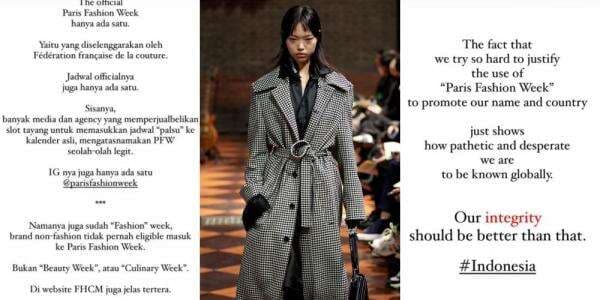 Lucky Heng Bongkar Fakta di Balik Brand Indonesia yang Klaim Tampil di Paris Fashion Week, Palsu?