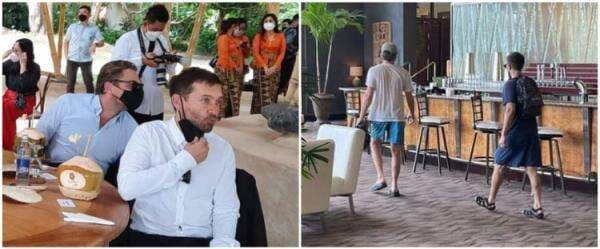 5 Potret Leonardo DiCaprio dan Tobey Maguire di Bali, bikin heboh