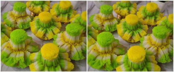 Resep kue bikang mawar antigagal, enak dan merekah sempurna