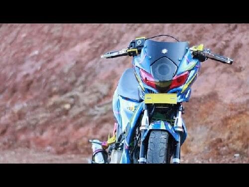 Modifikasi Satria FU Barong Simple