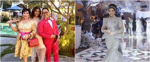 Pesona 9 ibu seleb usia 50-an saat dampingi anak nikah, gayanya modis