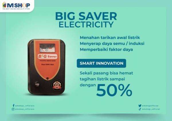 Big Saver Electricity, Bikin Tagihan Listrik Anti Bengkak