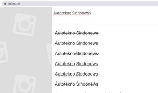 Cara Membuat Tulisan Dicoret di Instagram, Mudah Banget!
