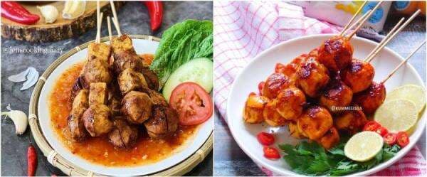 17 Resep bakso bakar berbagai bumbu, sedapnya bikin nagih
