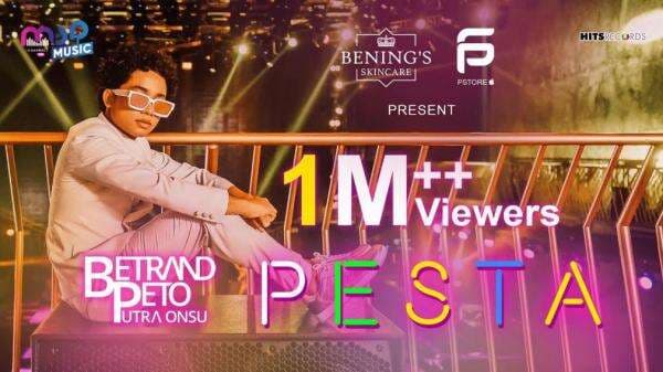 Download Lagu MP3 Betrand Peto Putra Onsu - Pesta, Lengkap Lirik dan Video Klip Download Lagu MP3 Betrand Peto Putra Onsu - Pesta, Lengkap Lirik dan Video Klip
