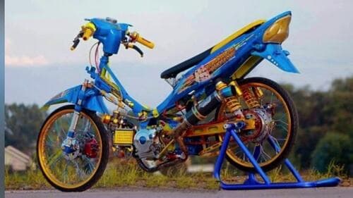 Modifikasi Jupiter Z Thailook yang Simpel