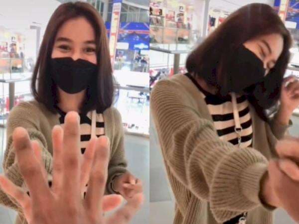 Viral Cewek Cantik Minta Direkam Pegawai Bioskop sambil Pegangan Tangan, Netizen Cemburu