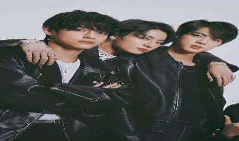 Jin, V dan Jungkook Dijuluki `Segitiga Bermuda` karena  Pesona Ketampanannya