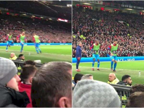 Viral Video Luis Suarez Diejek Fans MU: Gigimu Offside.. Gigimu Offside